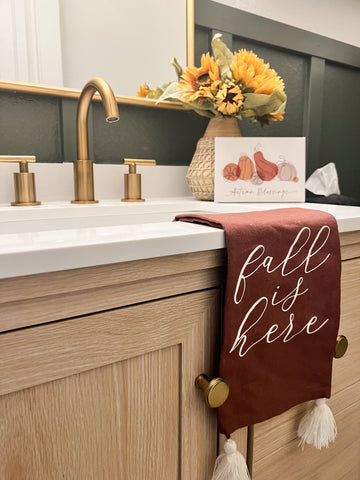 Fall Is Here Hand Towel